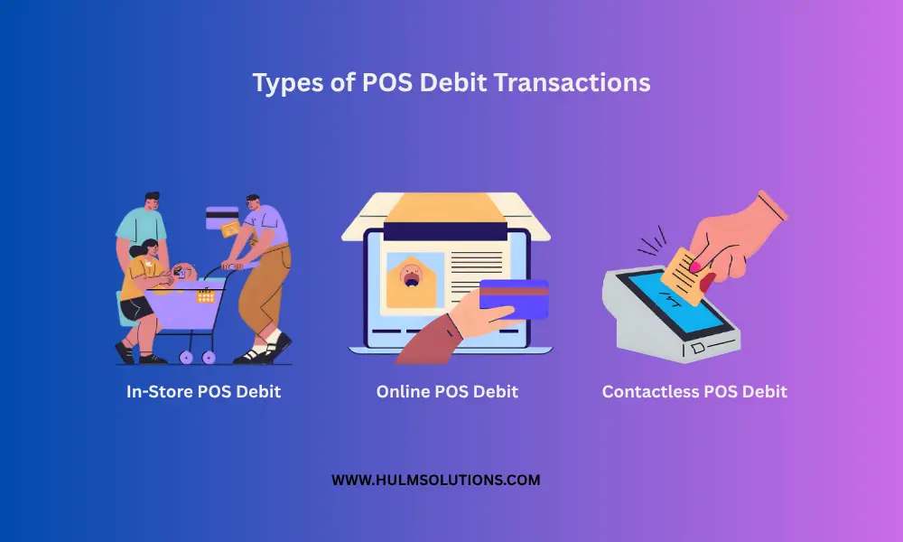 Types of POS Debit Transactions